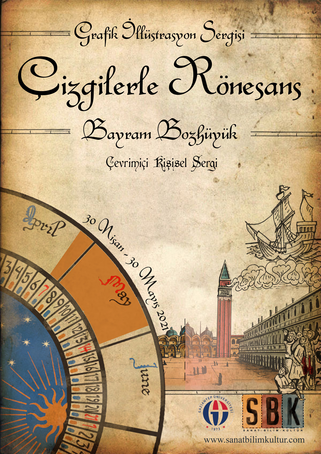 Bayram-Bozhüyük-Kişisel-Sergi Afiş