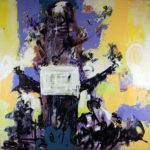Mustafa Cevat ATALAY 2015 Inscriptions 5 140x140 cm acrly on canvas (2)