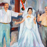 Hülya Gül KIZILTAŞ, Düğün, 50x70 cm, TÜYB, 2020