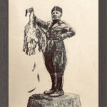 İbrahim Yıldız, “Güç ve Anafilaksi: Hiç Kimseler III”, 21x29 cm, Tuval Yüzeyine Akrilik, 2019