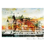 Berna Özlem ÖZCAN, "Haydarpaşa", 80x100cm, T.Ü.D.B., 2021