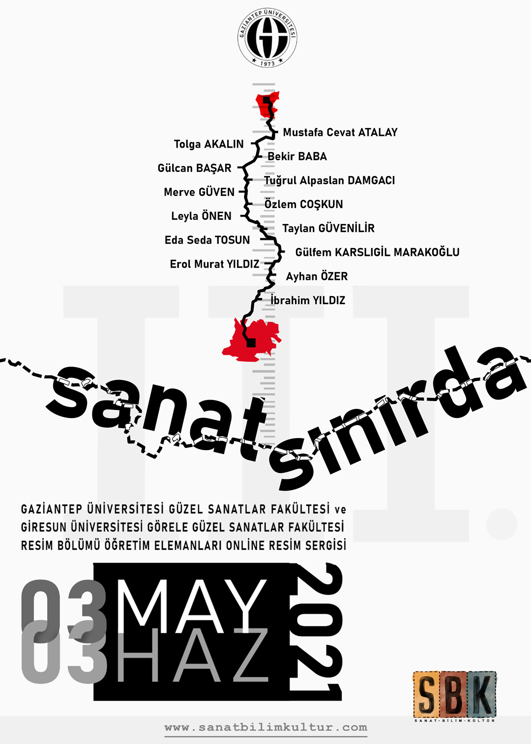 sanat-sınırda-Giresun-afiş sanat-sınırda-Giresun-afiş