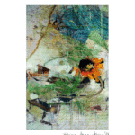 Berna Özlem ÖZCAN, "Sarılı", 80x60cm, T.Ü.D.B., 2021
