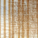 Emrah UYSAL,Köksap 9,Tuval Üzerine Karışık Teknik 100x100cm,2017