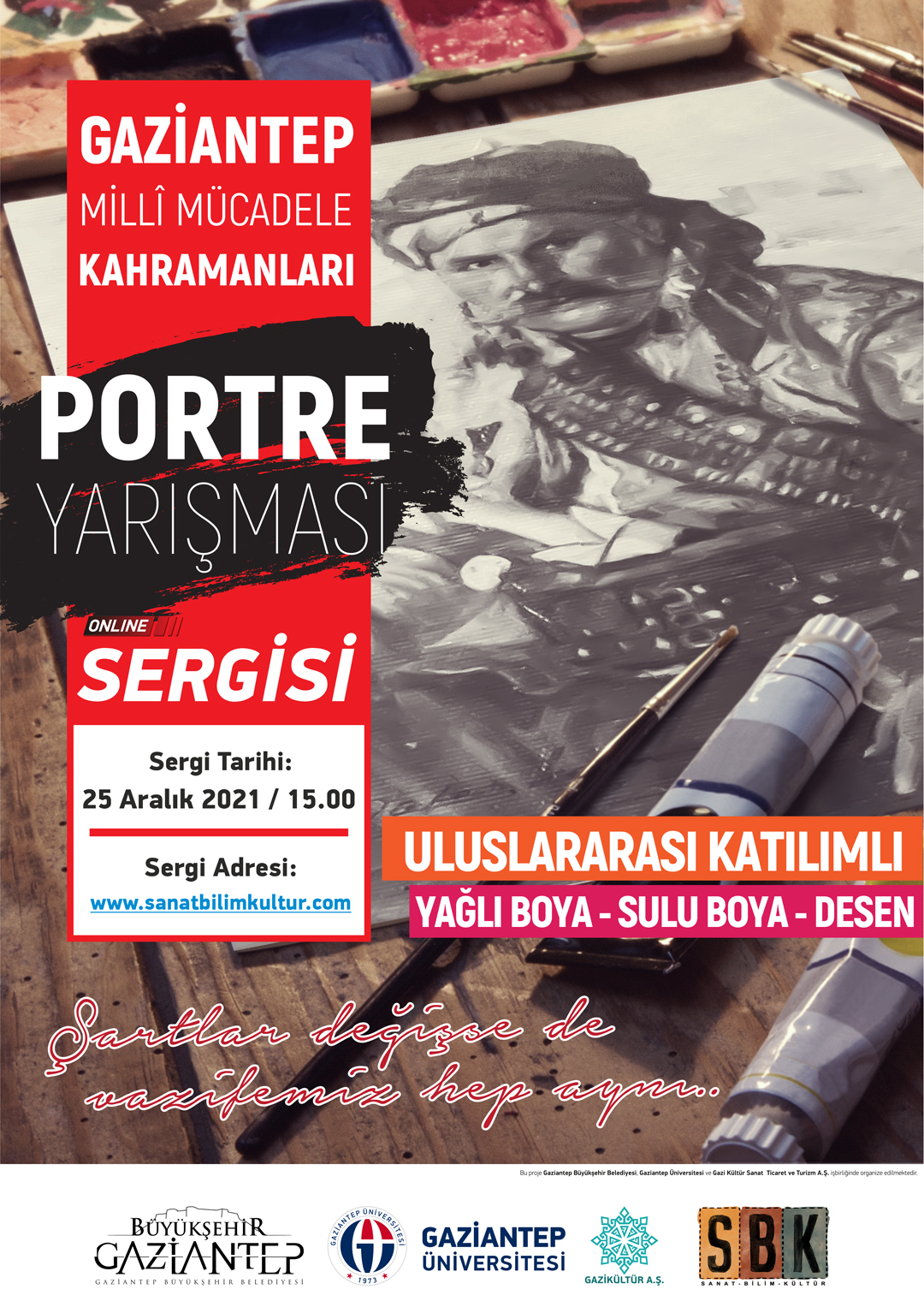 Online-Portre-Sergisi-Afiş Online-Portre-Sergisi-Afiş